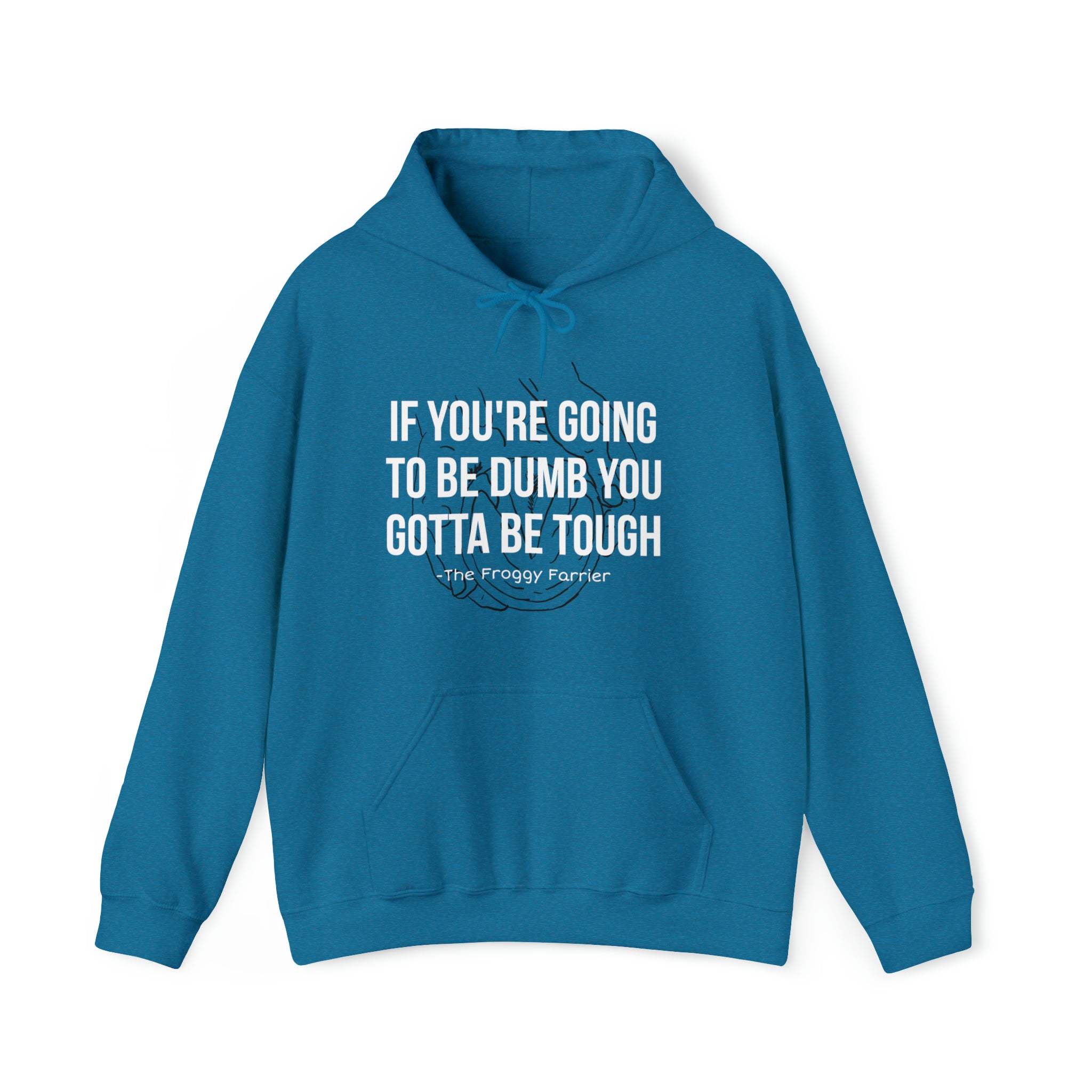 Hit it like it owes you money Hooded Sweatshirt