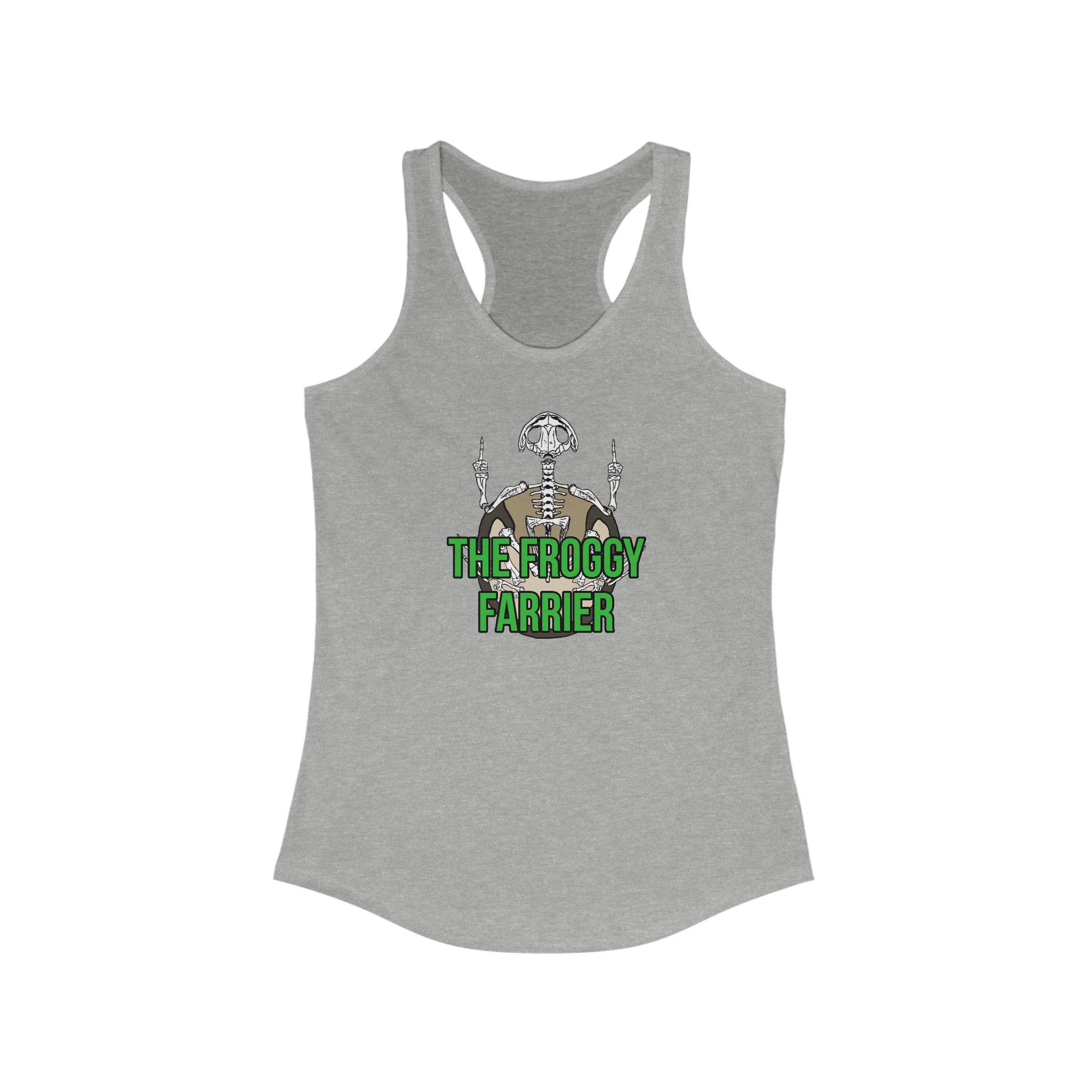 Froggy Farrier Racerback Tank