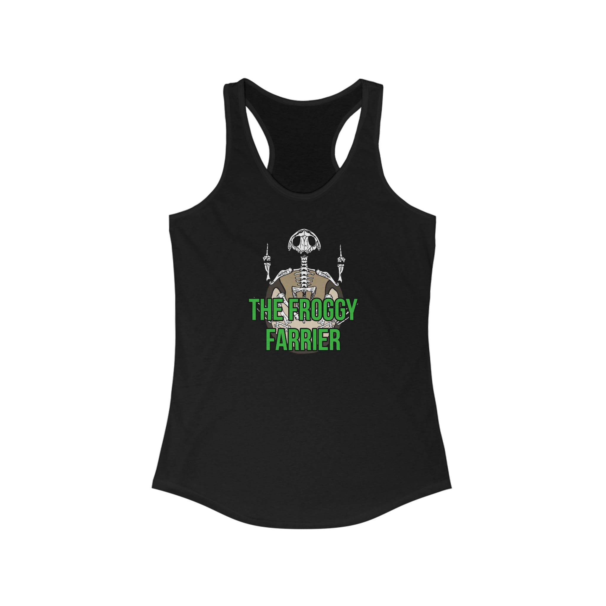 Froggy Farrier Racerback Tank