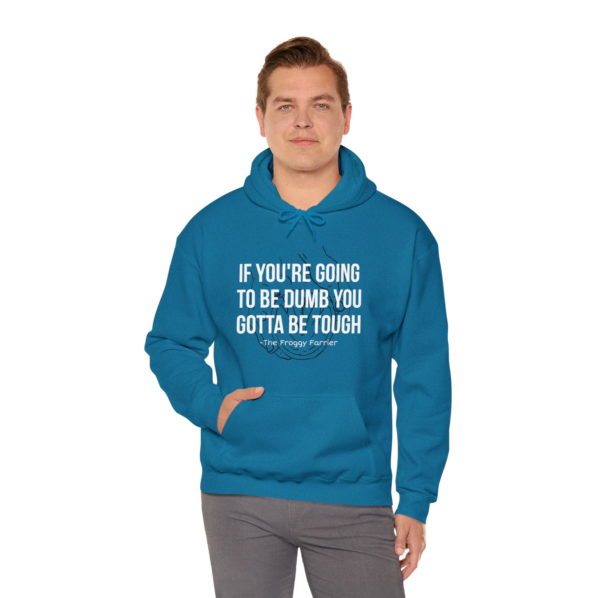 Hit it like it owes you money Hooded Sweatshirt