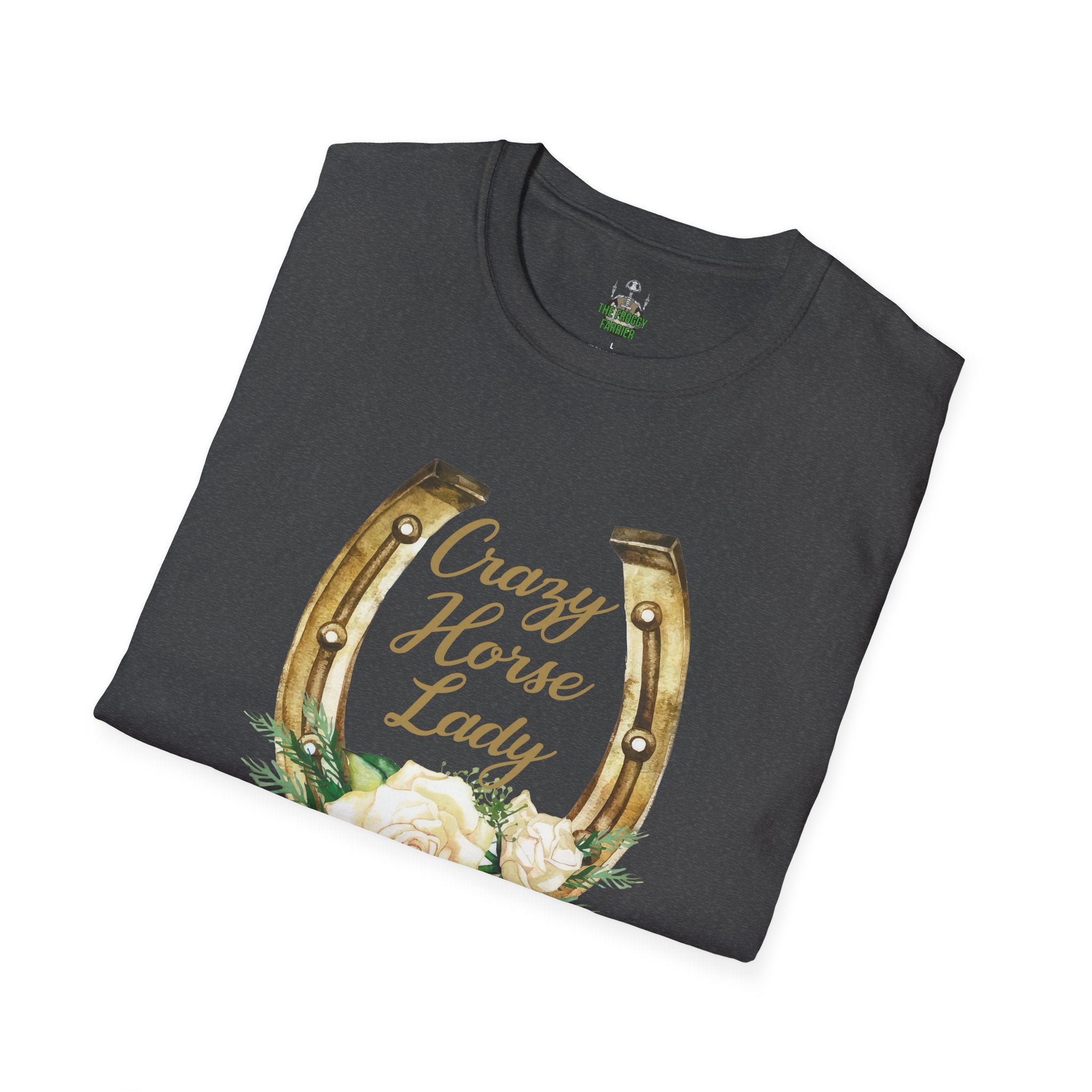 Crazy Horse Lady T Shirt